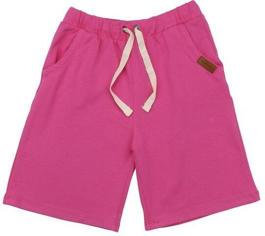 Kinder Shorts GOTS zertifiziert, Bio-Baumwolle, pink, weich & elastisch, bequemer Bund mit Kordel – Walkiddy