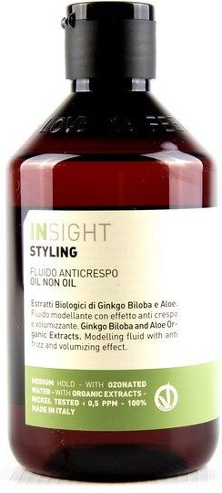 Insight Oil non Oil/Fluid gegen Krauses Haar