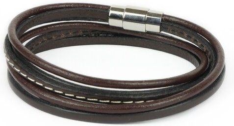 Simaru Lederarmband für Herren & Damen - braun - Pflanzliche Gerbung