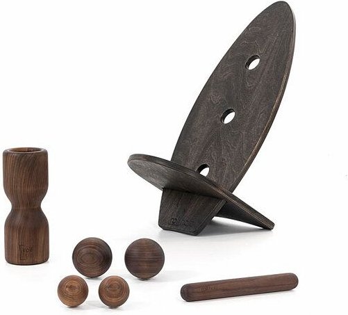 rollholz Balance Board Set groß | FSC | Hergestellt im Schwarzwald