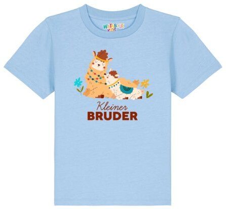 watabout.kids T-Shirt Kinder Lama Kleiner Bruder