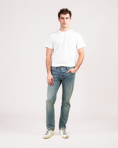 Kuyichi Straight Jeans NICK (Carribean Glow)