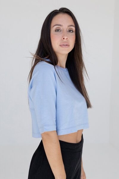 Marenika Crop-Top Elisa aus Bio-Baumwolle