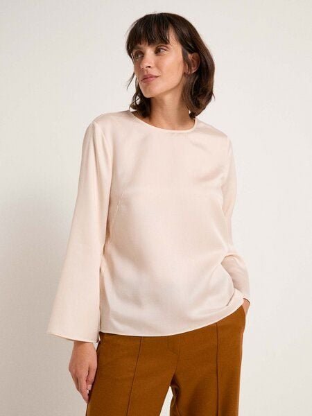 LANIUS Bluse mit Schlitzen aus TENCEL Lyocell