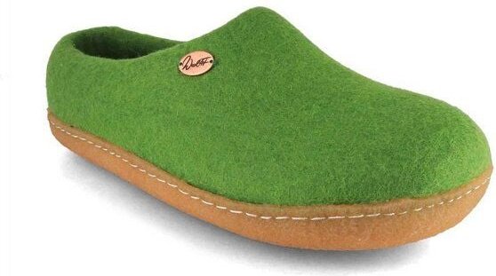 WoolFit Barfuß-Hausschuhe handgemacht mit Naturgummisohle für Damen und Herren