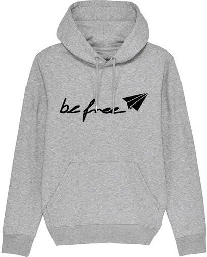 be free shoes be free - Unisex Logo Hoodie