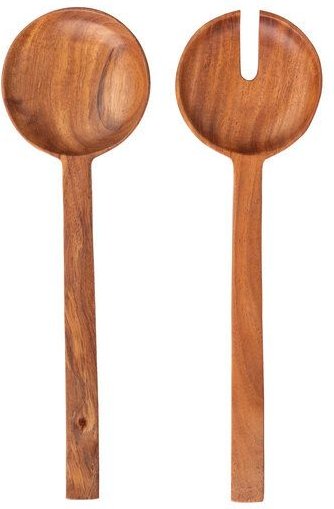 TRANQUILLO Salatbesteck NATURAL NEEM aus Neemholz (MX931)