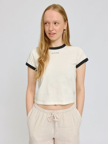 Mazine Contrast Bindings T-Shirt