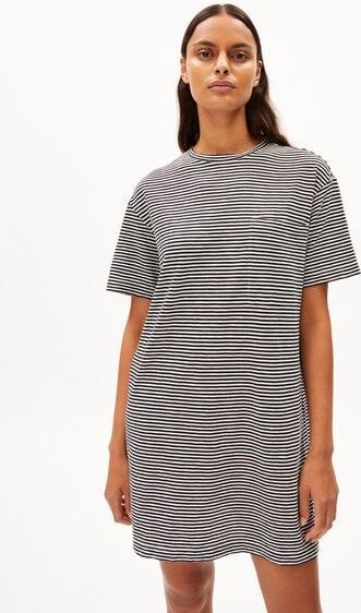 ARMEDANGELS CHAARA LOVELY STRIPES - Damen Jerseykleid aus Bio-Baumwolle