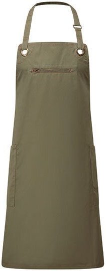 Premier Workwear Latzschürze (Bio Baumwolle u. rec. Polyester) Grillschürze Küchenschürze