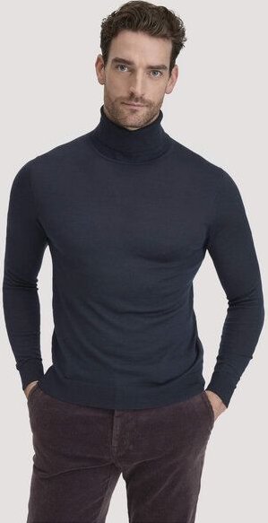 hessnatur Strick Rollkragen Pullover Regular aus reiner Bio-Merinowolle