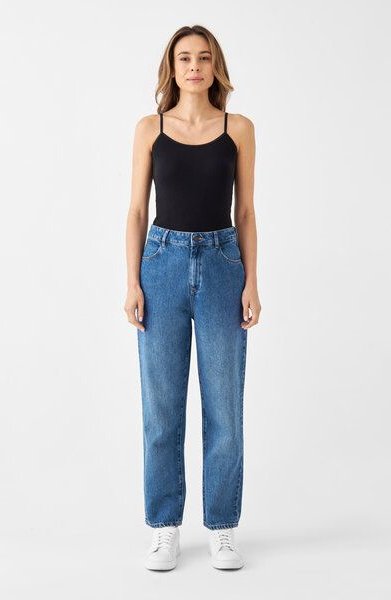 Damen Jeans Wide Straight Non-Stretch DAWN Bio-Baumwolle