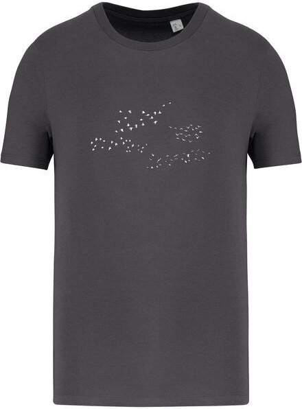 Greenspired Basic Bio T-Shirt Skybirds Nr. 4 ( 155g/m²) XXS - 5 XL