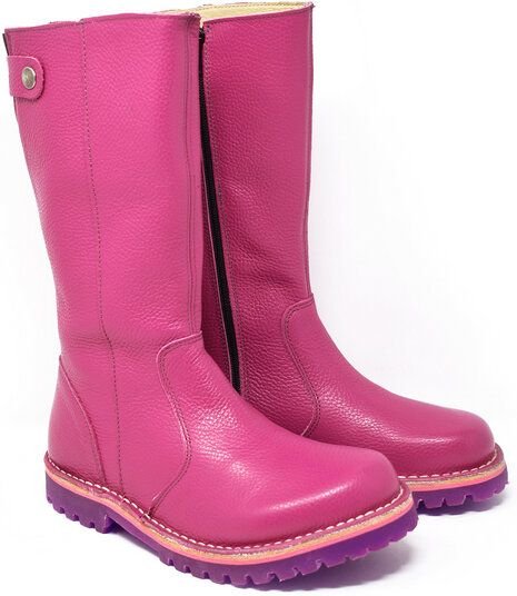 Grünbein Shoes Stiefel Charlotte Naturform fuchsia