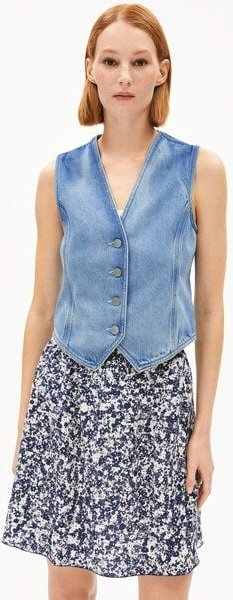 ARMEDANGELS SINERIAA - Damen Weste aus Hanf-Mix