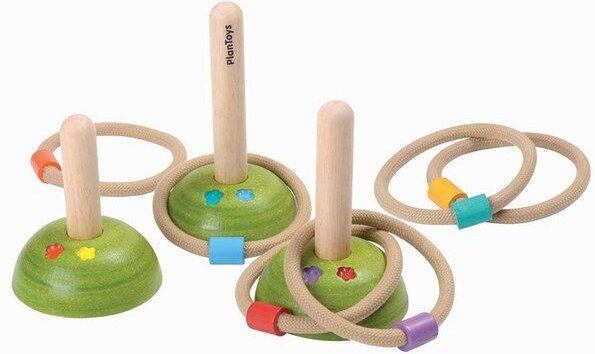 Thumbnail - Plantoys Ringwurf aus Holz