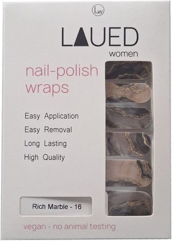 Vargu LAUED Nagelfolien marble