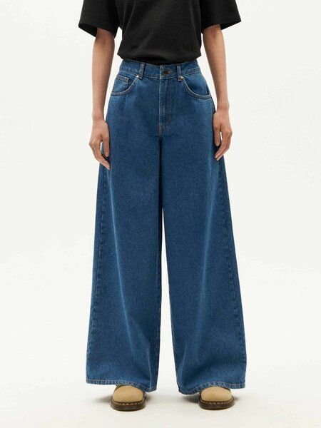 Thumbnail - thinking mu Weite Jeans - Hedda Pants - aus Bio-Baumwolle