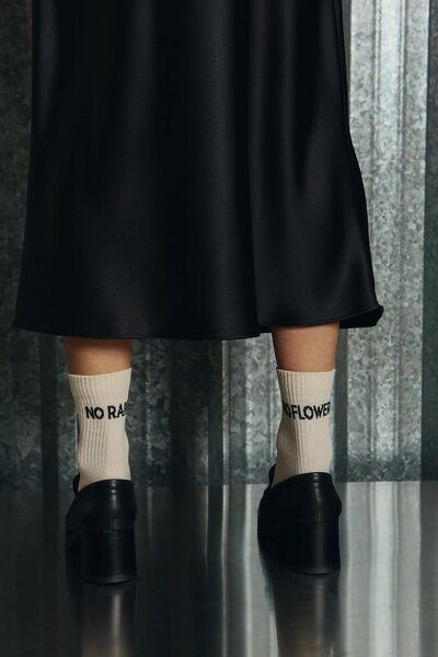 Jutelaune Jute Laune - Socken No Rain No Flowers