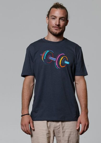 watapparel T-Shirt Unisex 80s Hantel