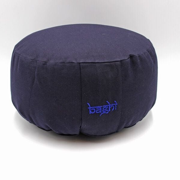 BAGHI rundes Meditationskissen basic 15cm hoch - GOTS zertifiziert