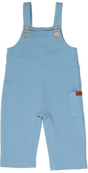 Kinder Latzhose GOTS zertifiziert Bio-Baumwolle, Adriatic Blue, Walkiddy