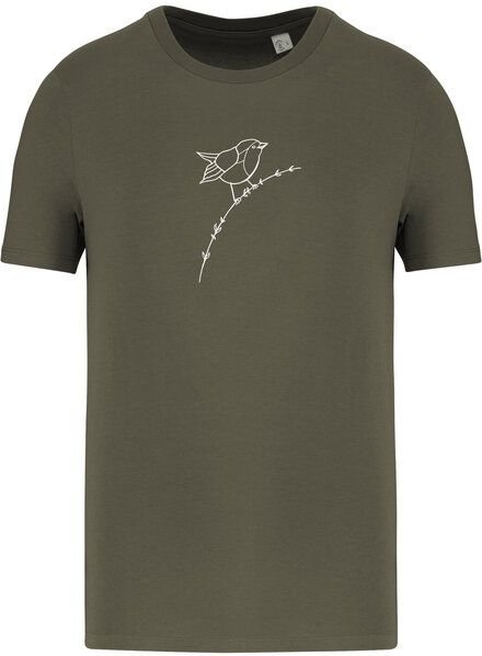 Brandless Basic Bio T-Shirt Rotkehlchen Nr. 4 ( 155 g/m²)