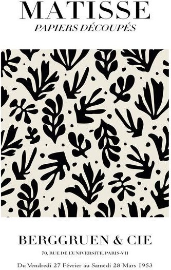 Photocircle Poster / Leinwandbild - Matisse - Papiers Découpés