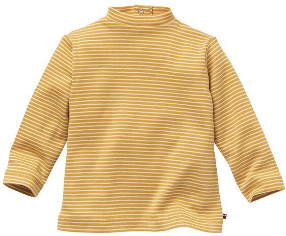 People Wear Organic Langarmshirt, geringelt, Bio-Baumwolle