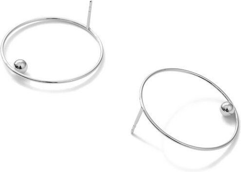 Jonathan Radetz Jewellery Stecker EFFECT 30, Silber 925, Sterlingsilber, Durchmesser 30 mm, Handmade in Germany, JRJ