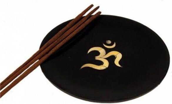 Just Be Incense Halter Om (Speckstein)