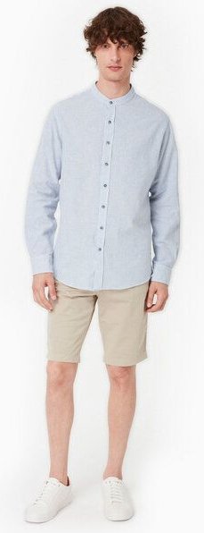 ORGANICATION Slim-Fit Chino-Shorts aus Bio-Baumwolle