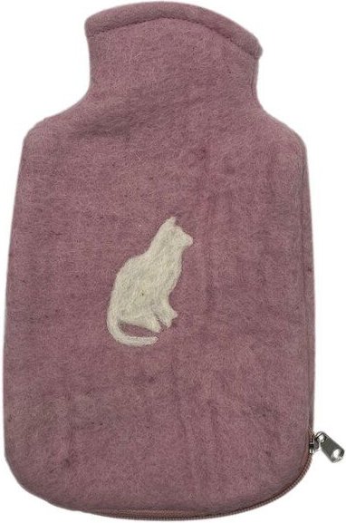 Frida Feeling Wärmflaschenüberzug aus Filz (für 0,8 Liter Flasche) - verschiedene Motive