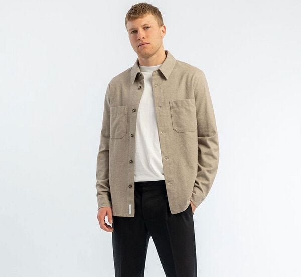 Rotholz Hemd aus Bio-Baumwolle