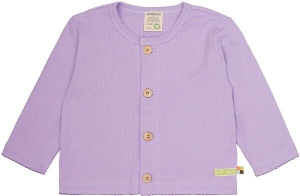 loud + proud Babys & Kinder Leichte Jacke aus Derby Rib, GOTS-zertifiziert