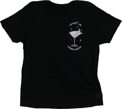 nakt® T-Shirt "Nakt im Vodka Martini" (schwarz)