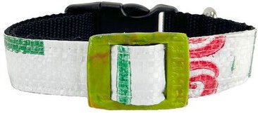 GOOPSI Hundehalsband "Style mich!" upcycling - versch. Farben & Größen