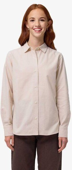 YTWOO Damen-Oxford-Hemd aus Bio-Baumwolle