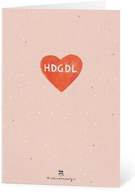 Die Stadtgärtner Grußkarte mit Saatpapier und Umschlag I Schöne Karte für Geburtstage & Herzensmenschen I Saatpapier ent...