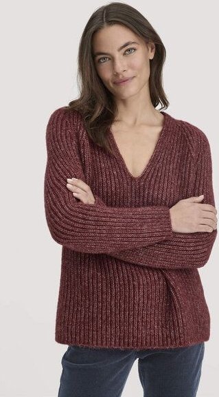 hessnatur Strick Pullover Relaxed aus Alpaka mit Bio-Baumwolle