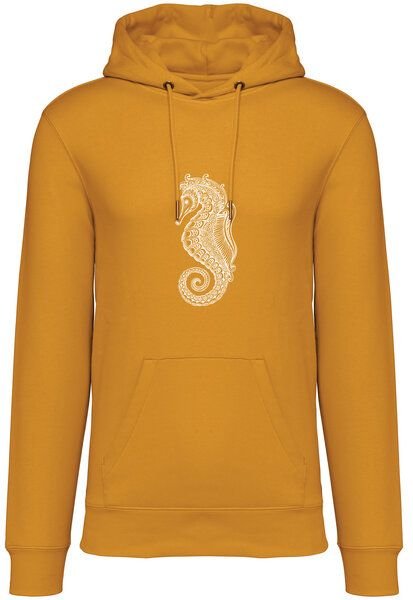 Brandless Basic Bio Unisex Hoody Nr. 4 Seepferd 350g/m²