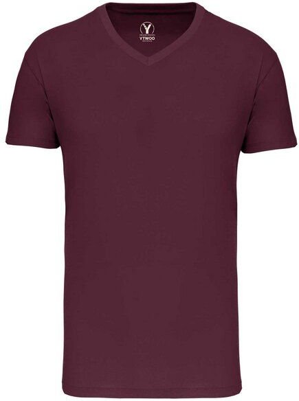 Thumbnail - YTWOO Basic Herren T-Shirt mit V-Ausschnitt aus Bio-Baumwolle