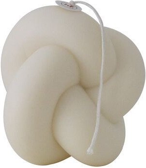 honey flamingo Sojawachskerze "Double Knots"