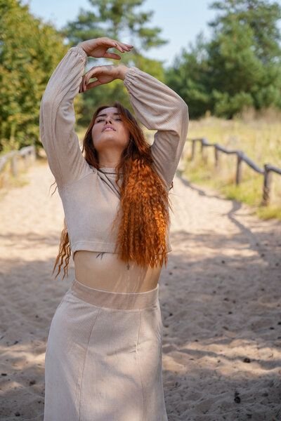 Vivien Joy Crop Cordpullover - Marleen Crop Pulli