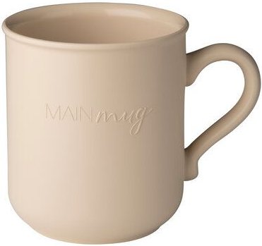 reMAIN MAINmug - 4 St. stabile u. bruchfeste Mehrwegtassen mit Griff aus Recyclingkunststoff - nachhaltige Tassen für He...