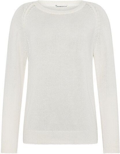 KnowledgeCotton Apparel Leichter Rundhals-Pullover aus Bio-Baumwolle