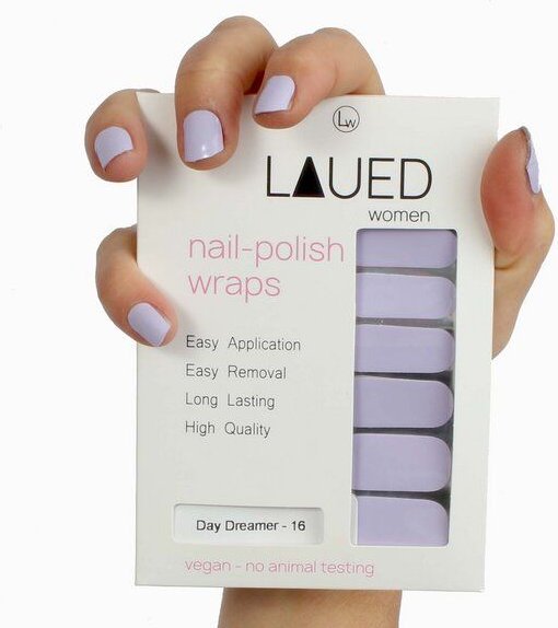 Vargu LAUED vegane Nagelfolien solid purple