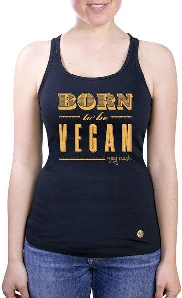 GARY MASH Tanktop Born to be vegan