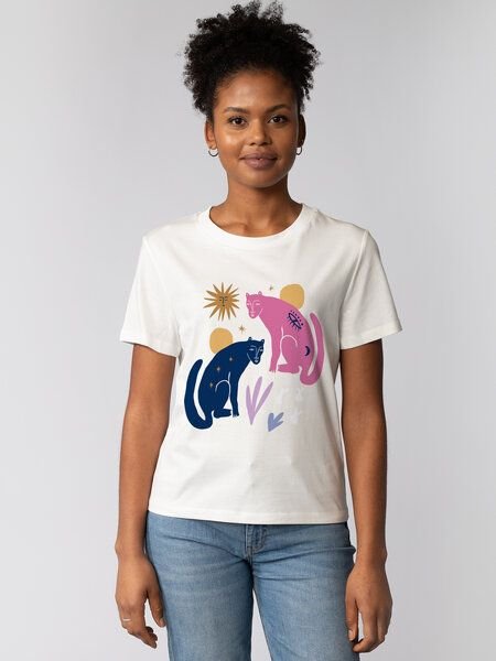 watapparel T-Shirt Frauen Love and flex