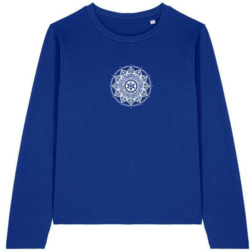 Brandless Basic Bio Damen Longsleeve Anahata Chakra 180 g/m² XS - XXL